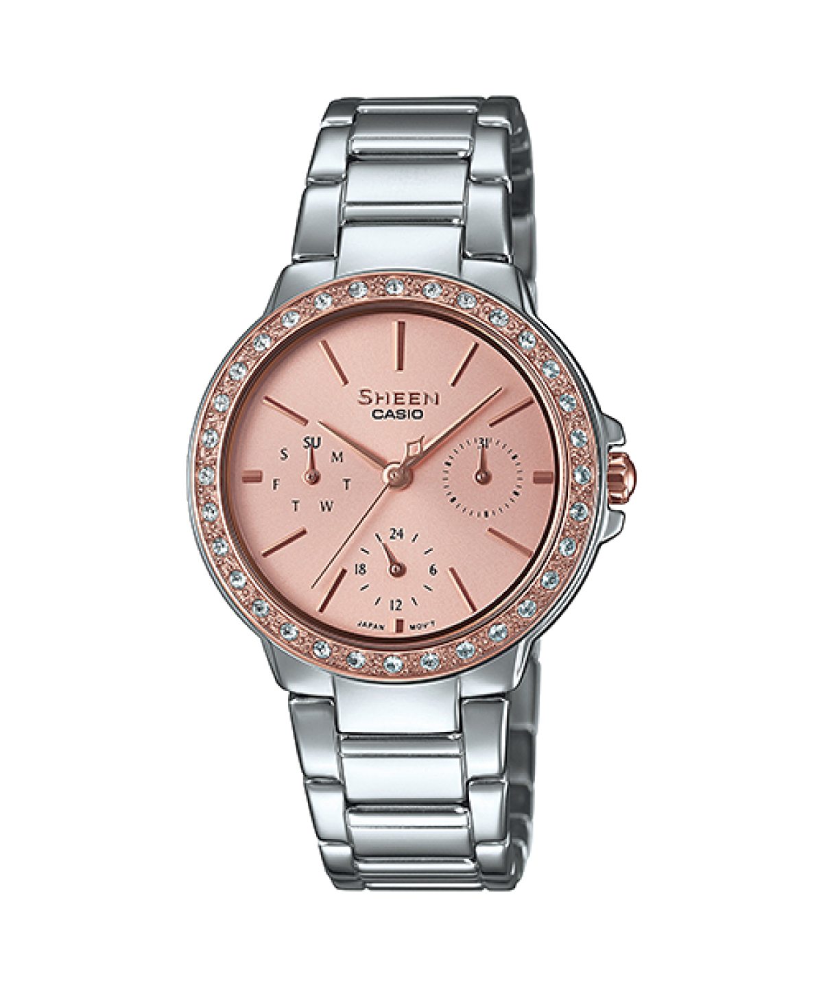 SHEEN SHE-3069SG-4A Watch Pink gold #1