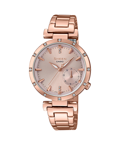 SHEEN SHE-4051PG-4A Watch Pink gold #1
