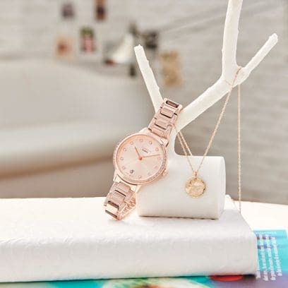 SHEEN SHE-4056PG-4A Watch Pink gold #2