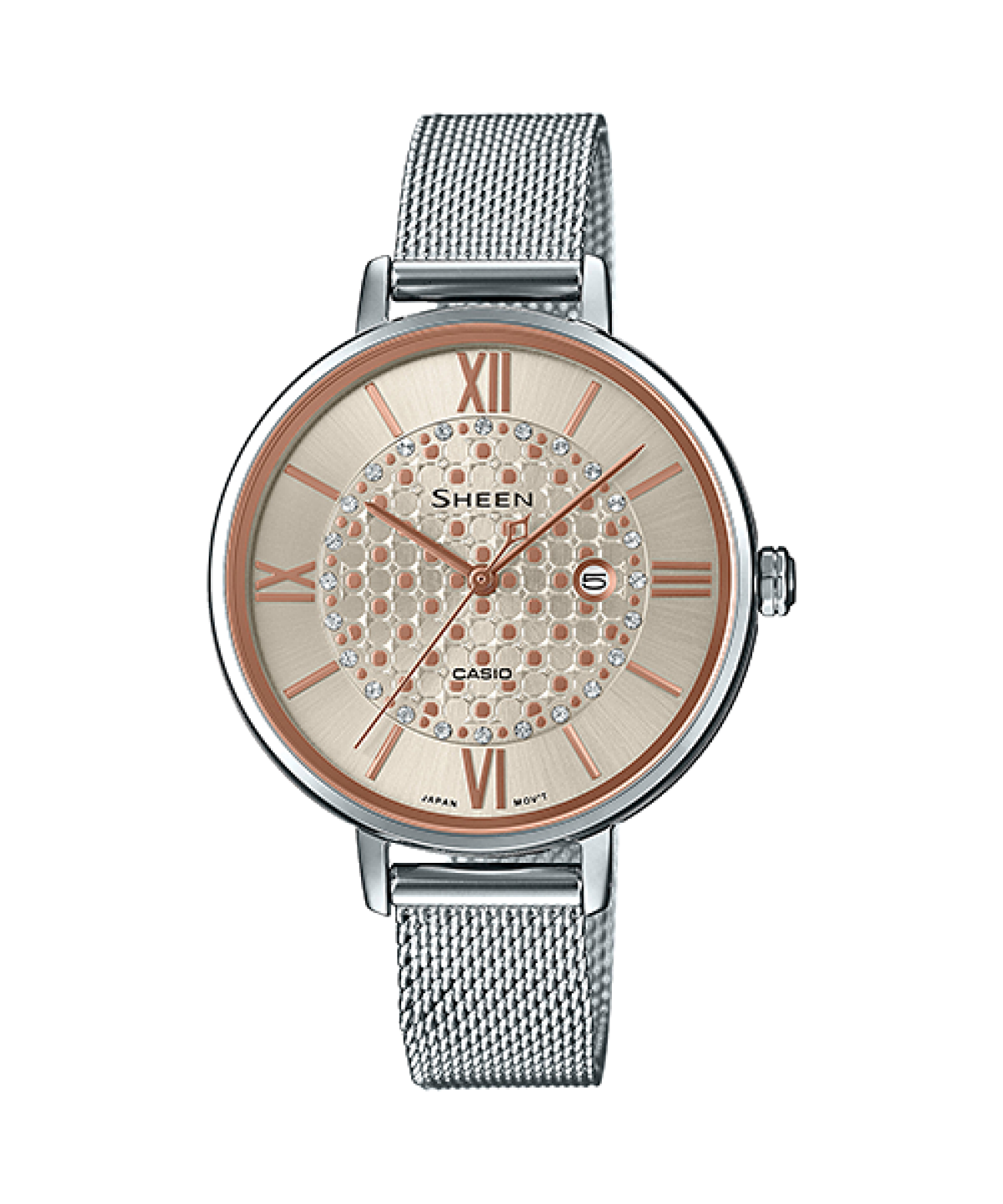 SHEEN SHE-4059M-4A watch Silver #1