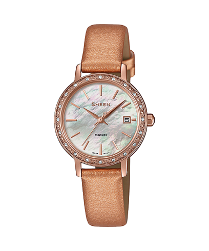 SHEEN SHE-4060PGL-4A Watch Pink gold #1