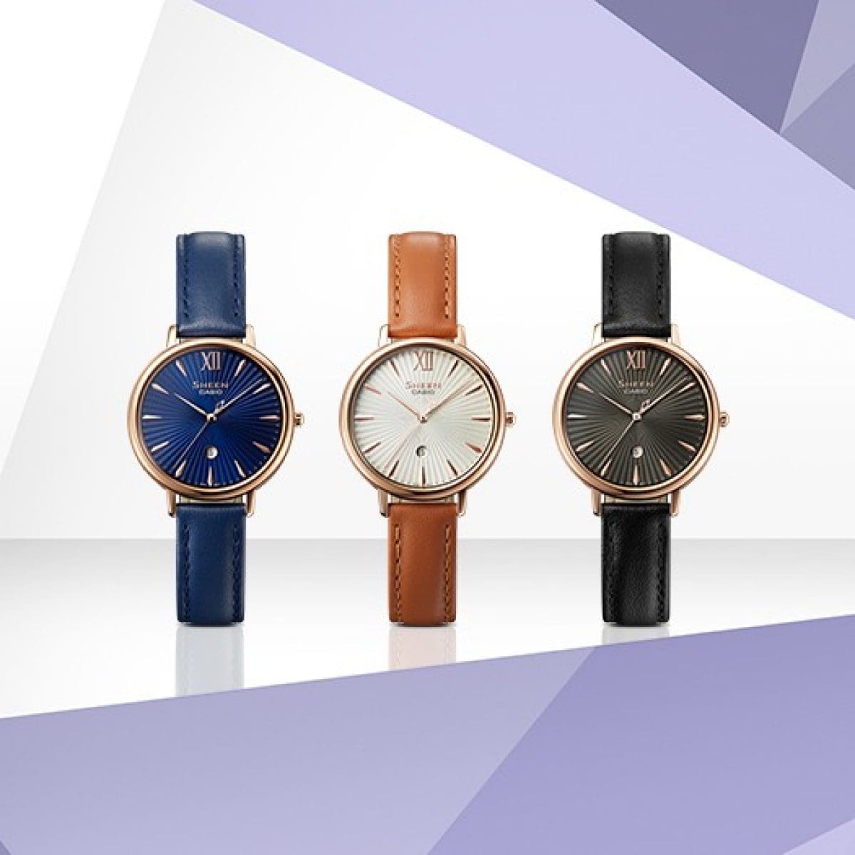 SHEEN SHE-4534PGL-1A watch Pink gold #2