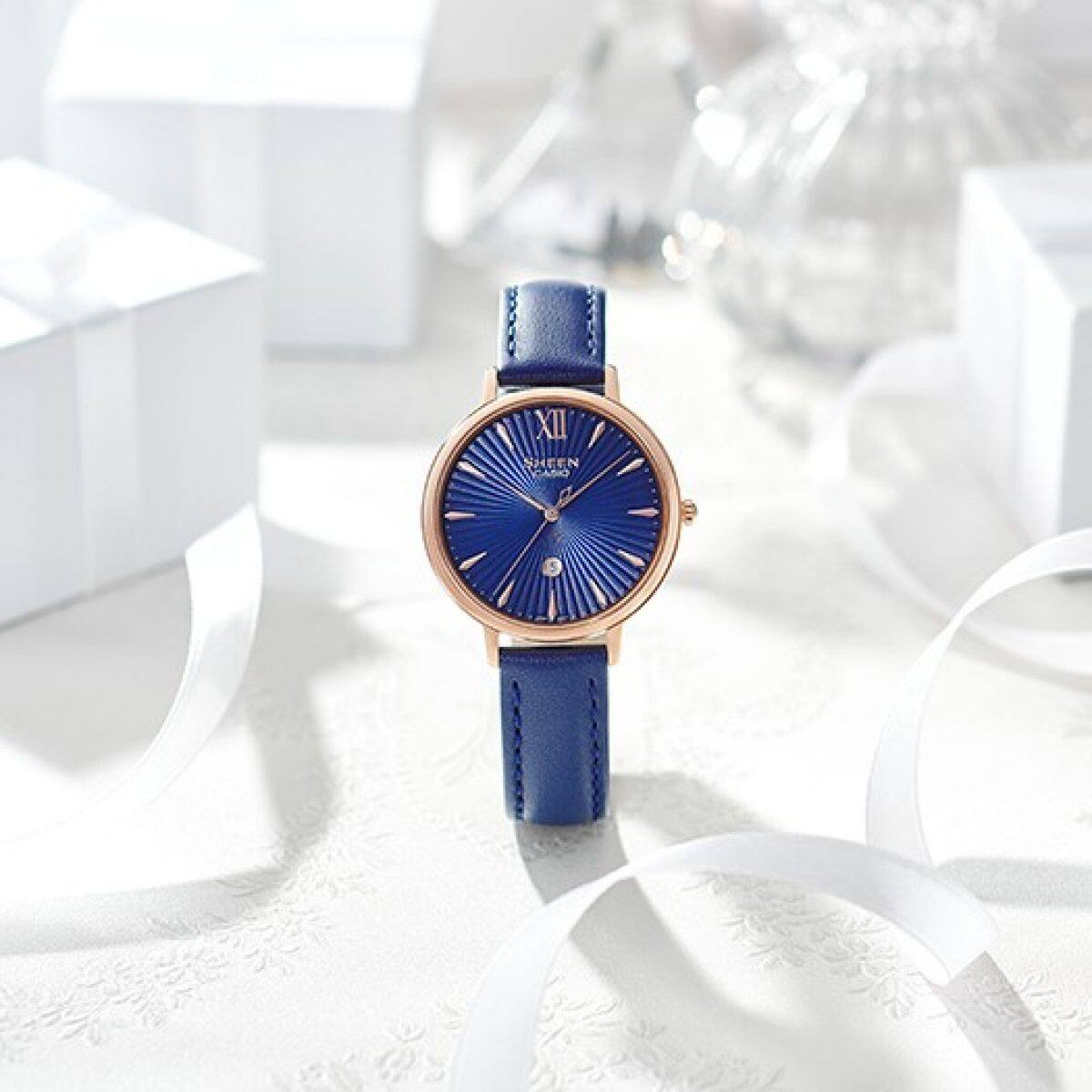 SHEEN SHE-4534PGL-2A Watch Pink gold #2