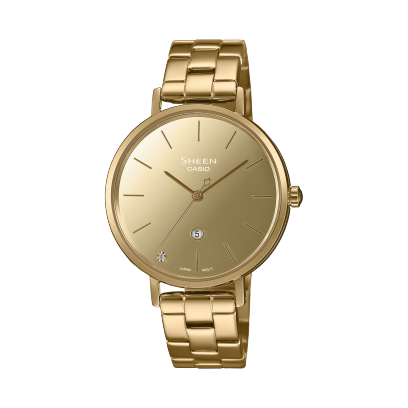 SHEEN SHE-4544G-9A Watch Gold #1
