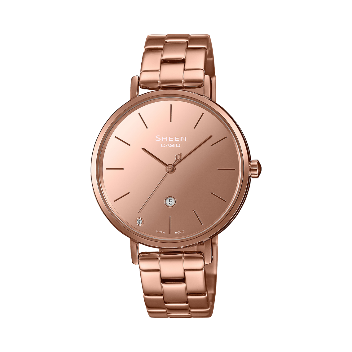 SHEEN SHE-4544PG-4A Watch Pink gold #1