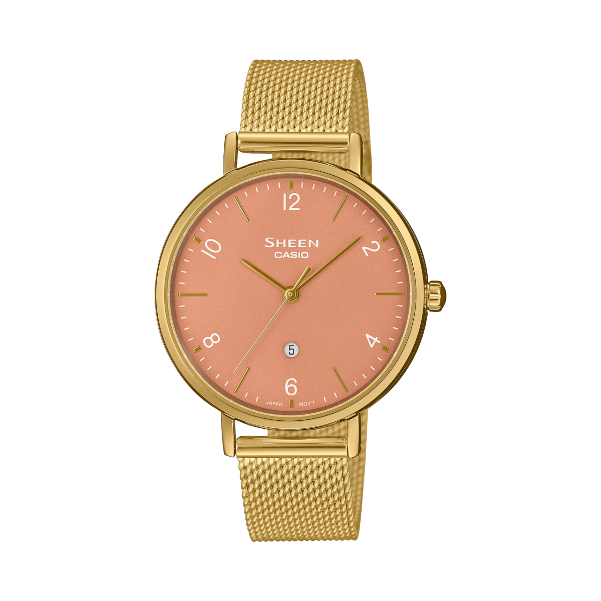SHEEN SHE-4562GM-4A Watch Gold #1
