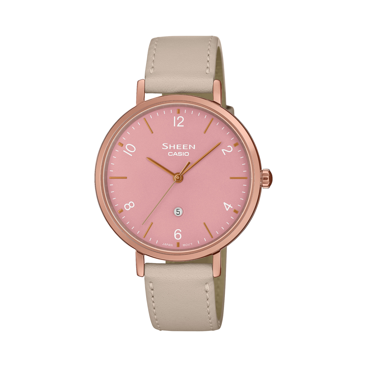 SHEEN SHE-4562PGL-4A Watch Pink gold #1