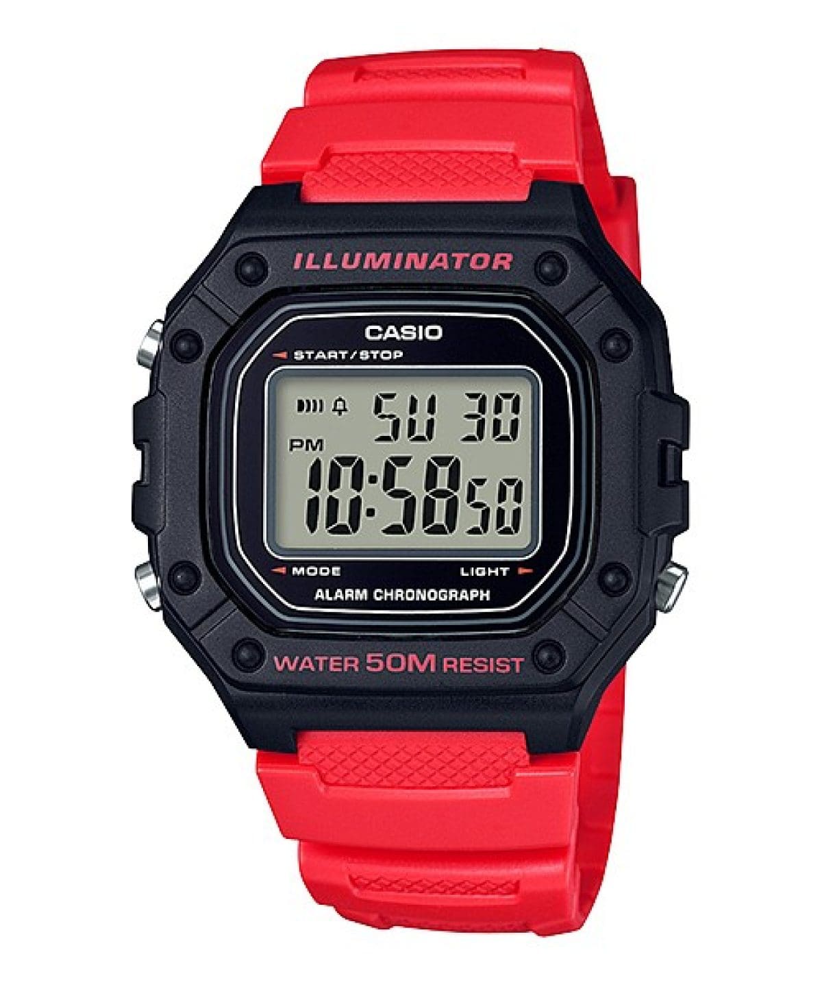 CASIO W-218H-4BV watch Black #1