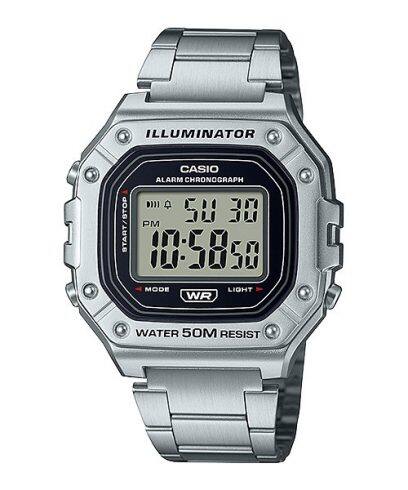 CASIO W-218HD-1AV watch Silver #1
