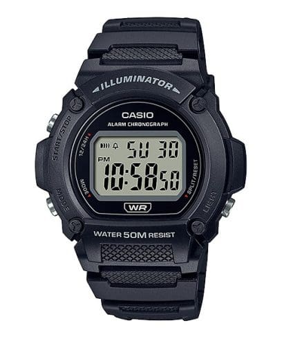CASIO W-219H-1AV watch Black #1