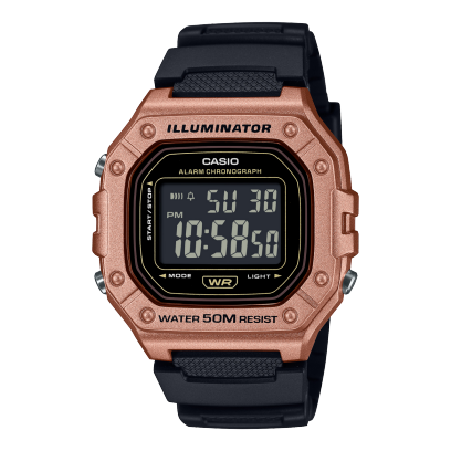 CASIO W-218HM-5BV watch Brown #1