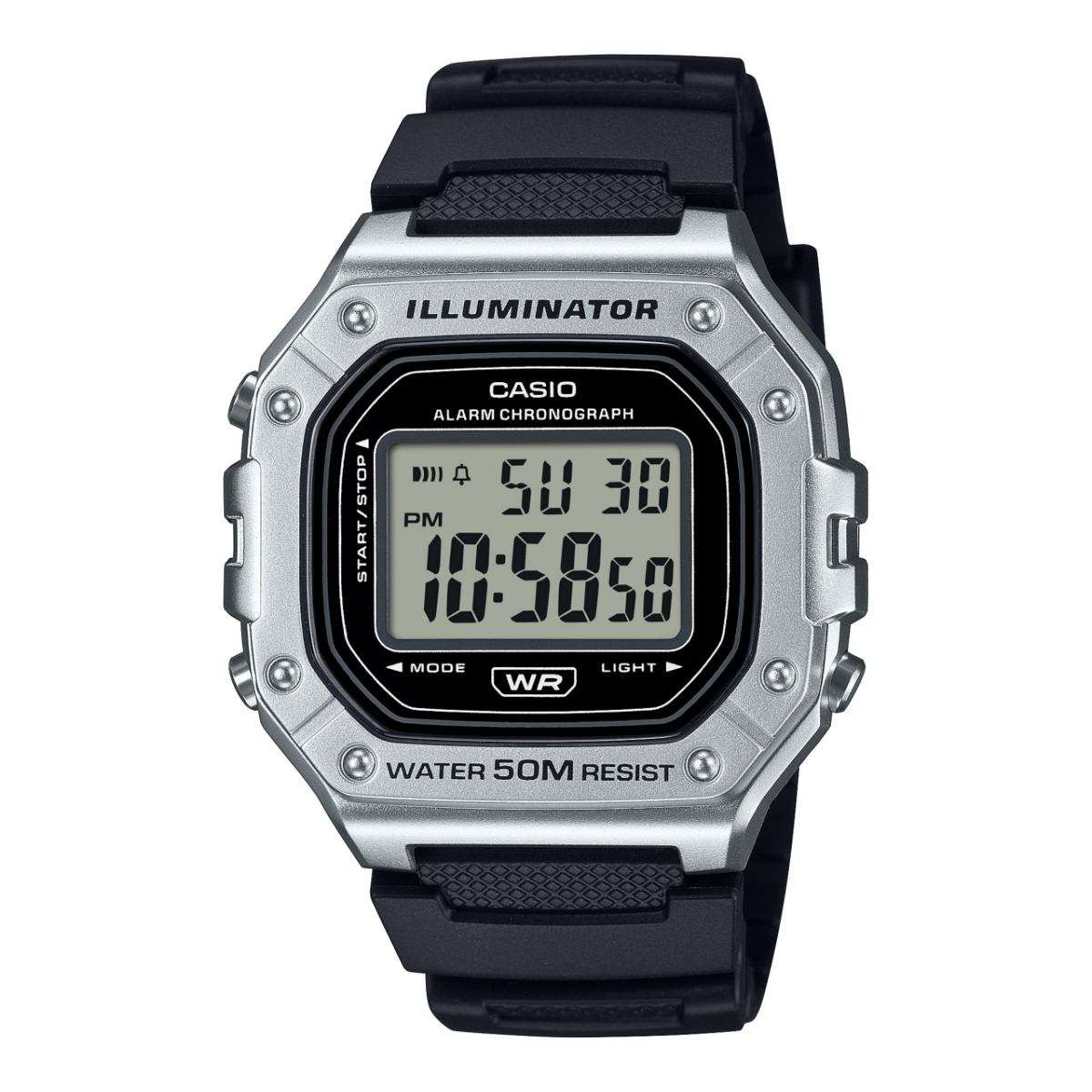 CASIO W-218HM-7AV Watch Silver #1