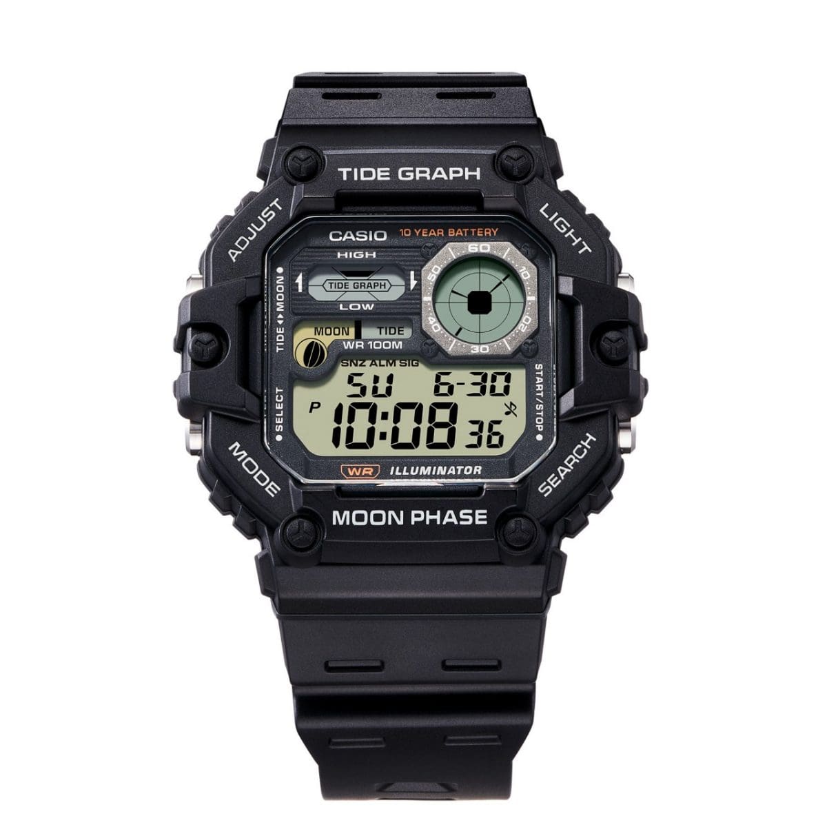 CASIO WS-1700H-1AV watch Black #3