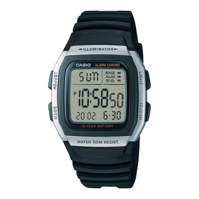CASIO W-96H-1AV watch Black #1