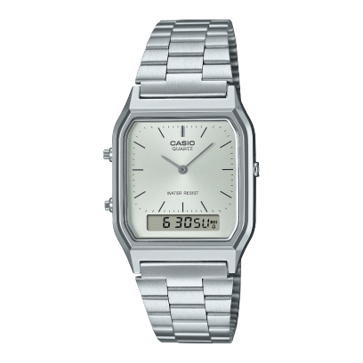 Reloj CASIO VINTAGE PLATEADO AQ-230A-7A