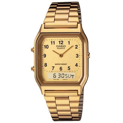 Reloj Casio dorado AQ-230GA-9BVT