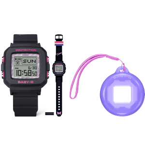 Set del Reloj G-SHOCK CASIO KUROMI BGD-10KKM-1 