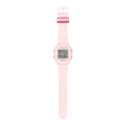 Vista completa del Reloj CASIO G-Shock Colourfull Loop BGD-10L-4 rosa 