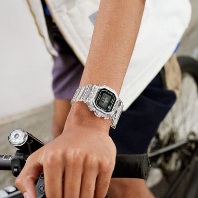 Reloj Casio G-Shock Clear Remix transparente DW-5040RX-7