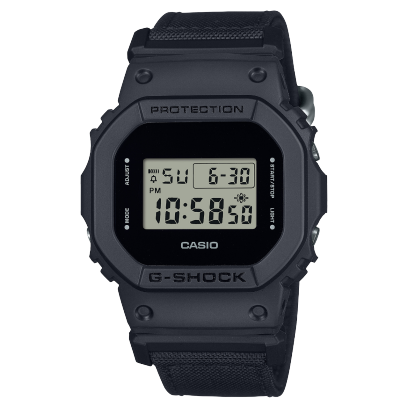 Reloj CASIO G-SHOCK Coudura Eco-Band negro DW-5600BCE-1