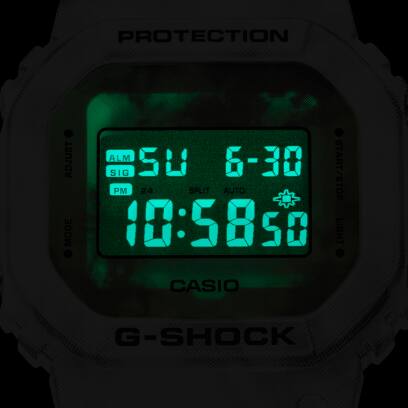 DW-5600GC-7 | G-SHOCK DIGITAL Blanco | CASIO