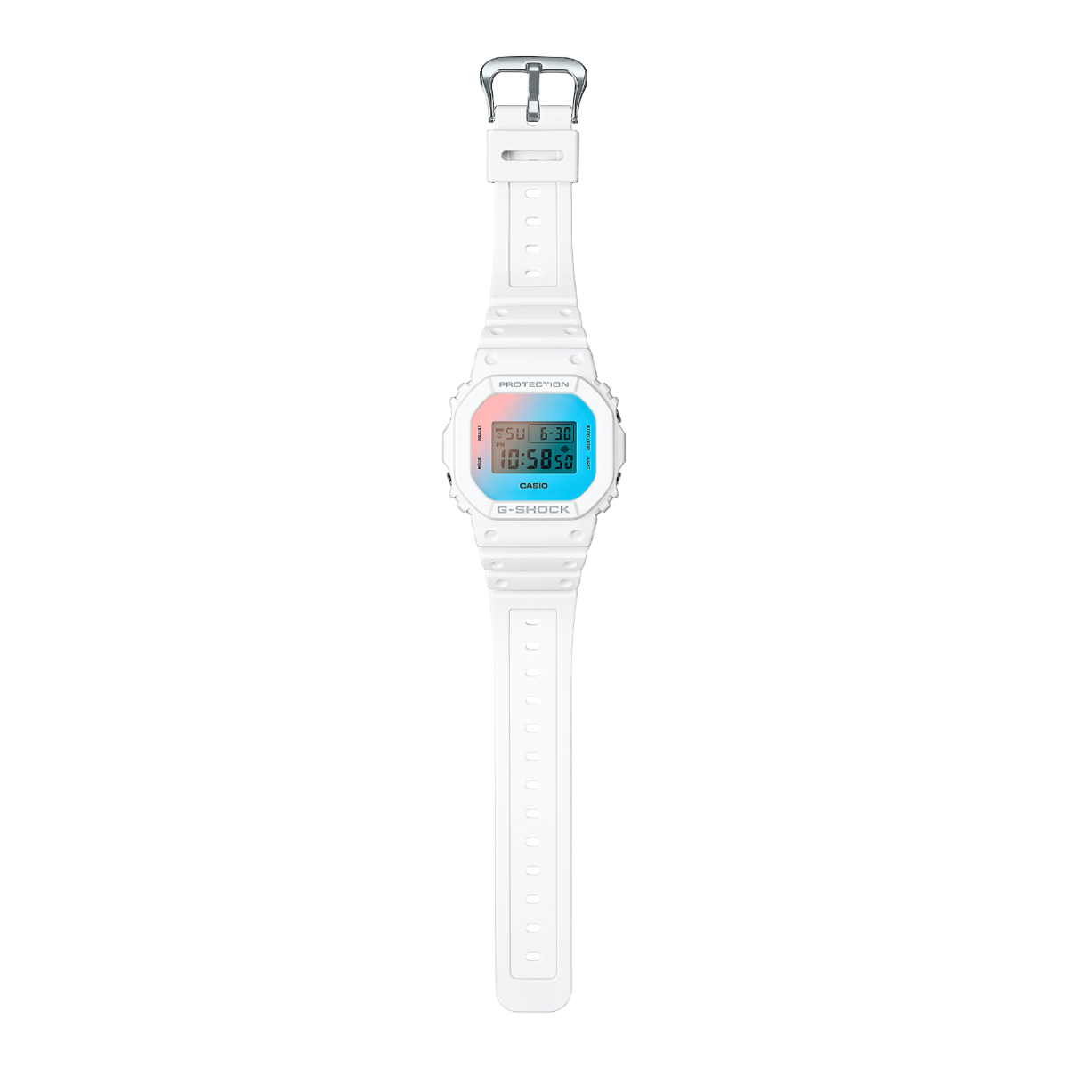 Reloj CASIO G-SHOCK Beach Time Lapse DW-5600TL-7 blanco