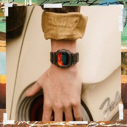 Reloj CASIO G-SHOCK Beach Time Lapse negro DW-5600TLS