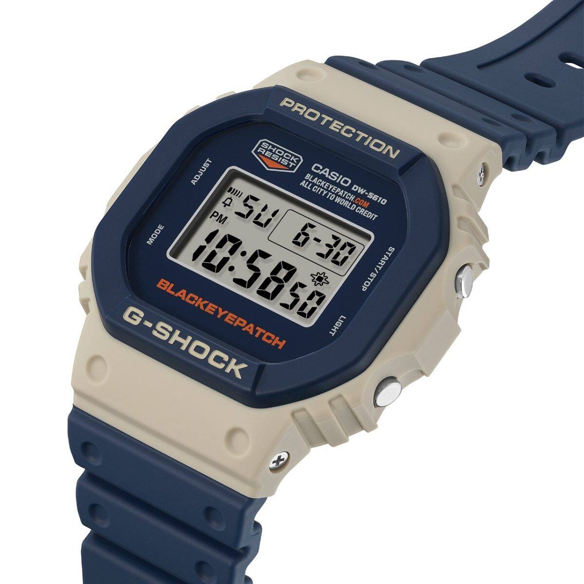 Reloj CASIO G-SHOCK Blac Eye Patch Collab DW-5610BEP-2C