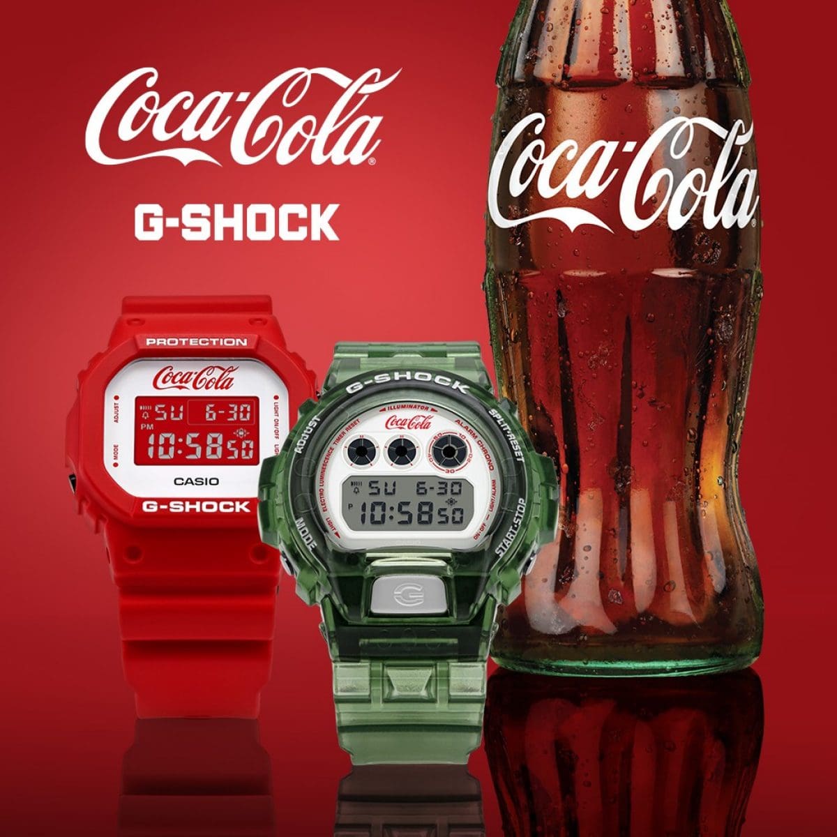 Reloj CASIO COCA-COLA DW-6900CC23-3