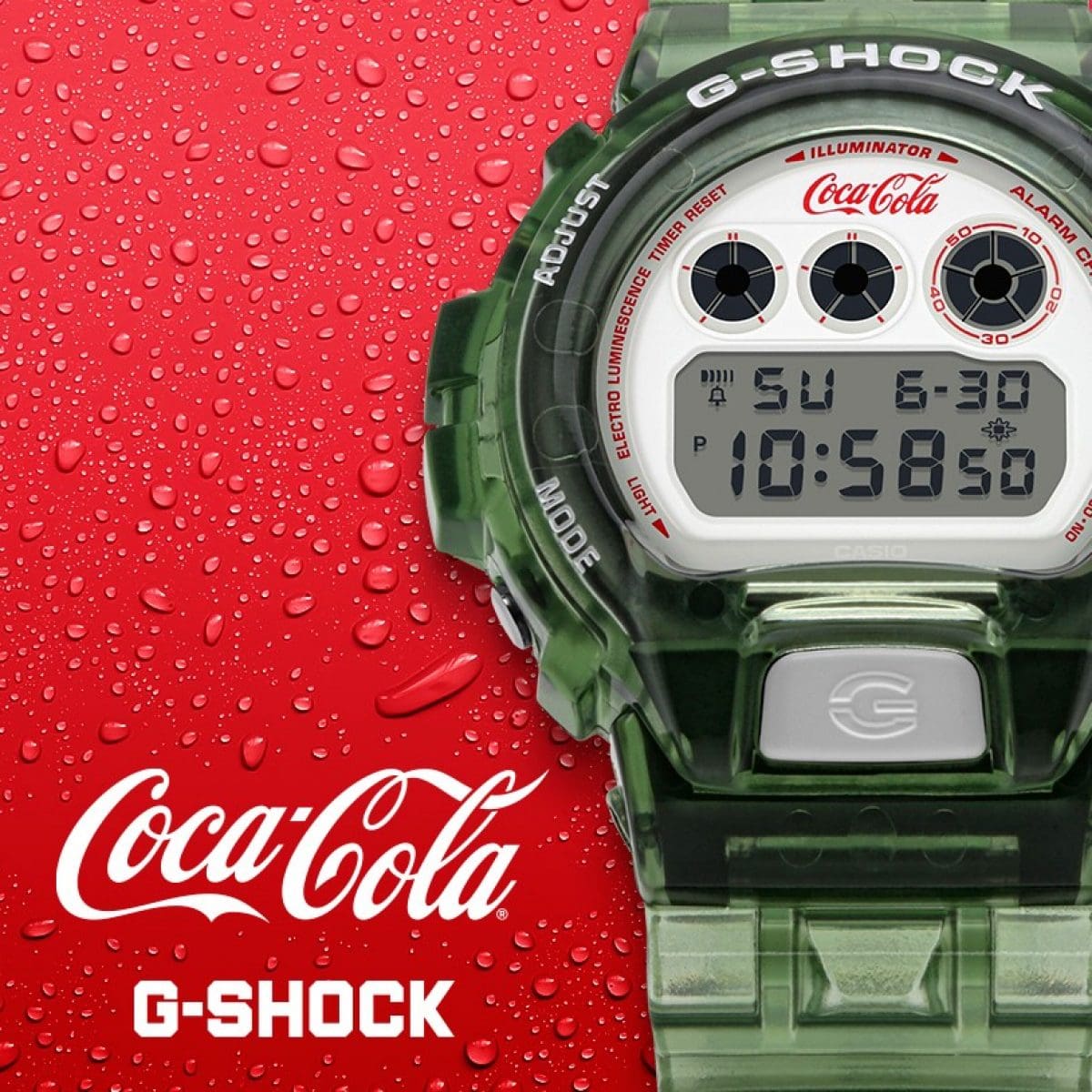 Reloj CASIO COCA-COLA DW-6900CC23-3