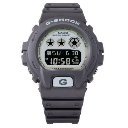 Reloj G-SHOCK HIDDEN GROW  luminiscentes gris oscuro DW-6900HD-8