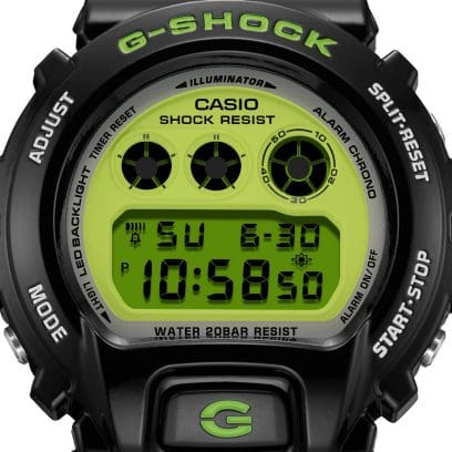 Reloj Casio G-Shock Crazy Color DW-6900RCS negro