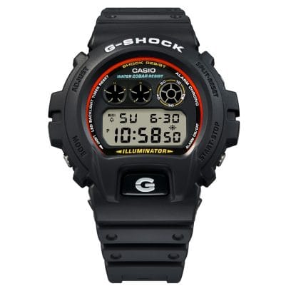 detalle de pantalla de Reloj G-SHOCK CASIO Iconic Origin Color DW-6900RL-1