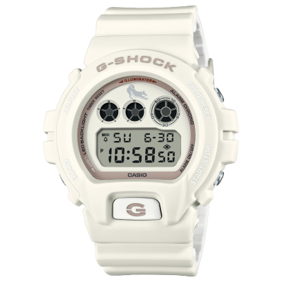 Reloj CASIO G-SHOCK Shiba Inu DW-6900SHB-7DR blanco