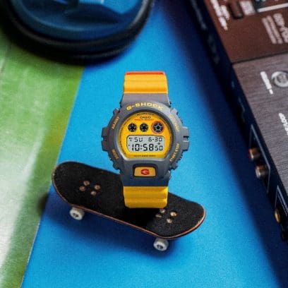 DW-6900Y-9, reloj amarillo