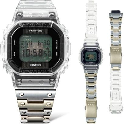 Reloj Casio G-Shock Clear Remix transparente DWE-5640RX-7