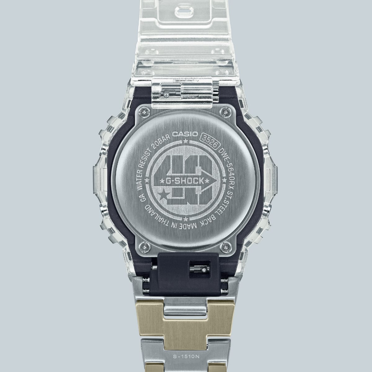 Reloj Casio G-Shock Clear Remix transparente DWE-5640RX-7