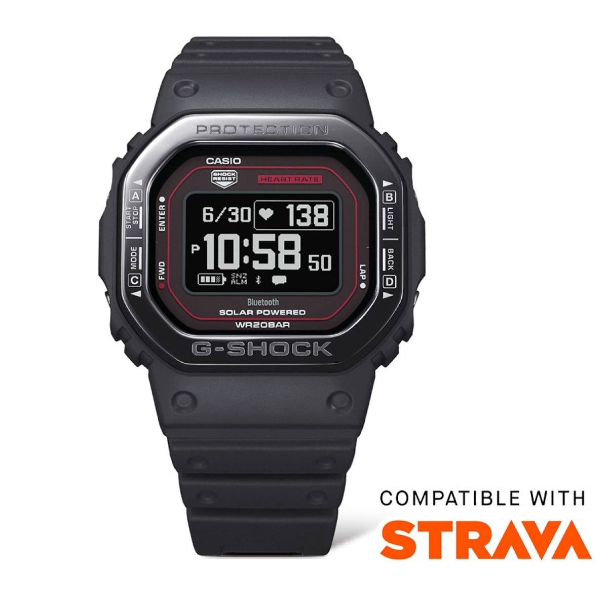 時計 CASIO G-SHOCK DW-H5600MB G-SQUAD DW-H5600MB-1A4 | G-SHOCK G-SQUAD Negro | CASIO