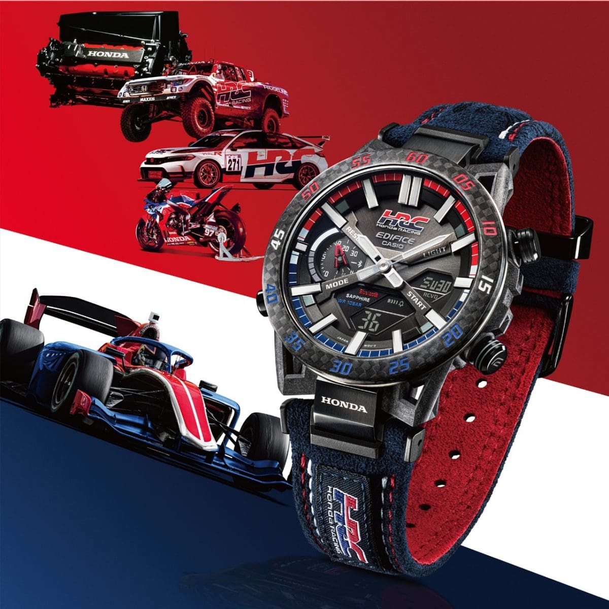 Reloj CASIO EDIFICE ECB-2000HR-1ACR Honda Racing Collaboration limitada
