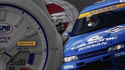 tributo al legendario Calsonic Skyline EDIFICE CASIO ECB-S10NIS-7A