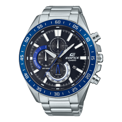 CASIO　EDIFICE　EQS-900 Casio Edifice Solar Chronograph Carbon Fiber Dial Watch EQS