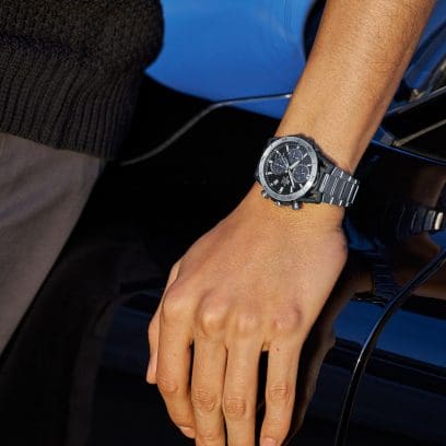 Reloj CASIO EDIFICE Solar Suspension EQS-960D-1AVCR negro