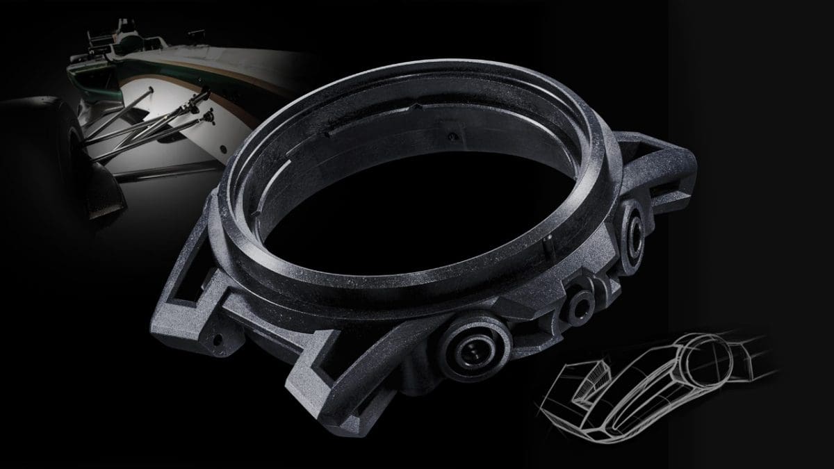 EQS-960PB-1AV Carcasa de resina reforzada con fibra de carbono con diseño de brazo en suspensión