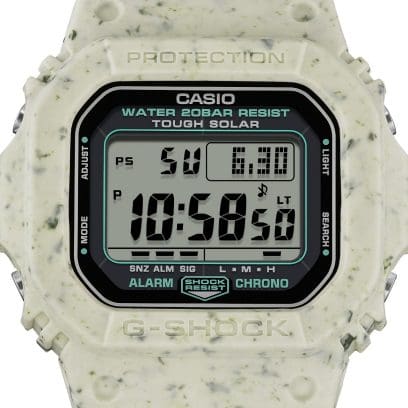 pantalla digital del Reloj G-SHOCK CASIO G-5600BG-5