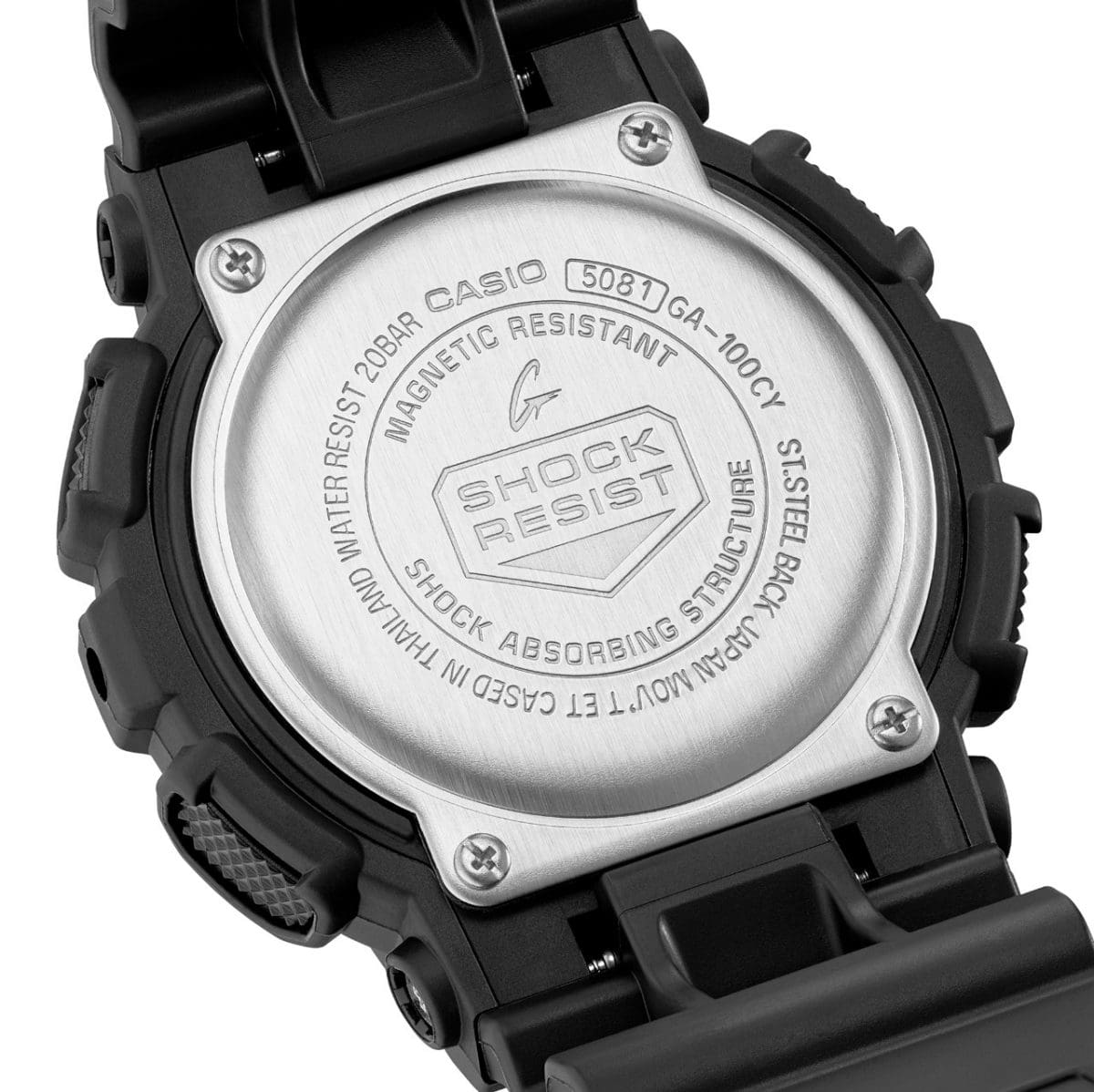 Casio G-Shock negro GA-100CY-1A