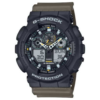 Reloj Casio G-SHOCK Two-one Utility Colors GA-100TU-1A3 cafe