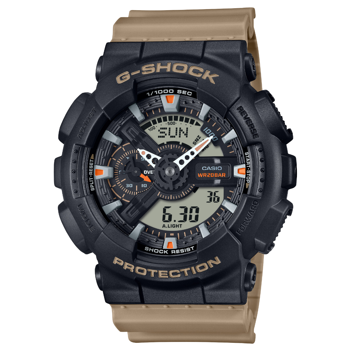 Reloj Casio G-SHOCK Two-one Utility Colors GA-110TU-1A5CR cafe
