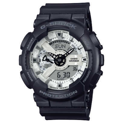 Reloj CASIO G-SHOCK Black & Brilliant White GA-110WD-1ACR