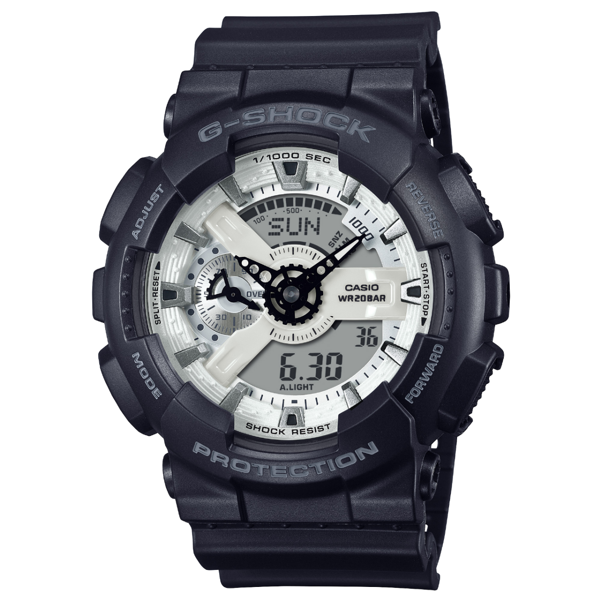 Reloj CASIO G-SHOCK Black & Brilliant White GA-110WD-1ACR