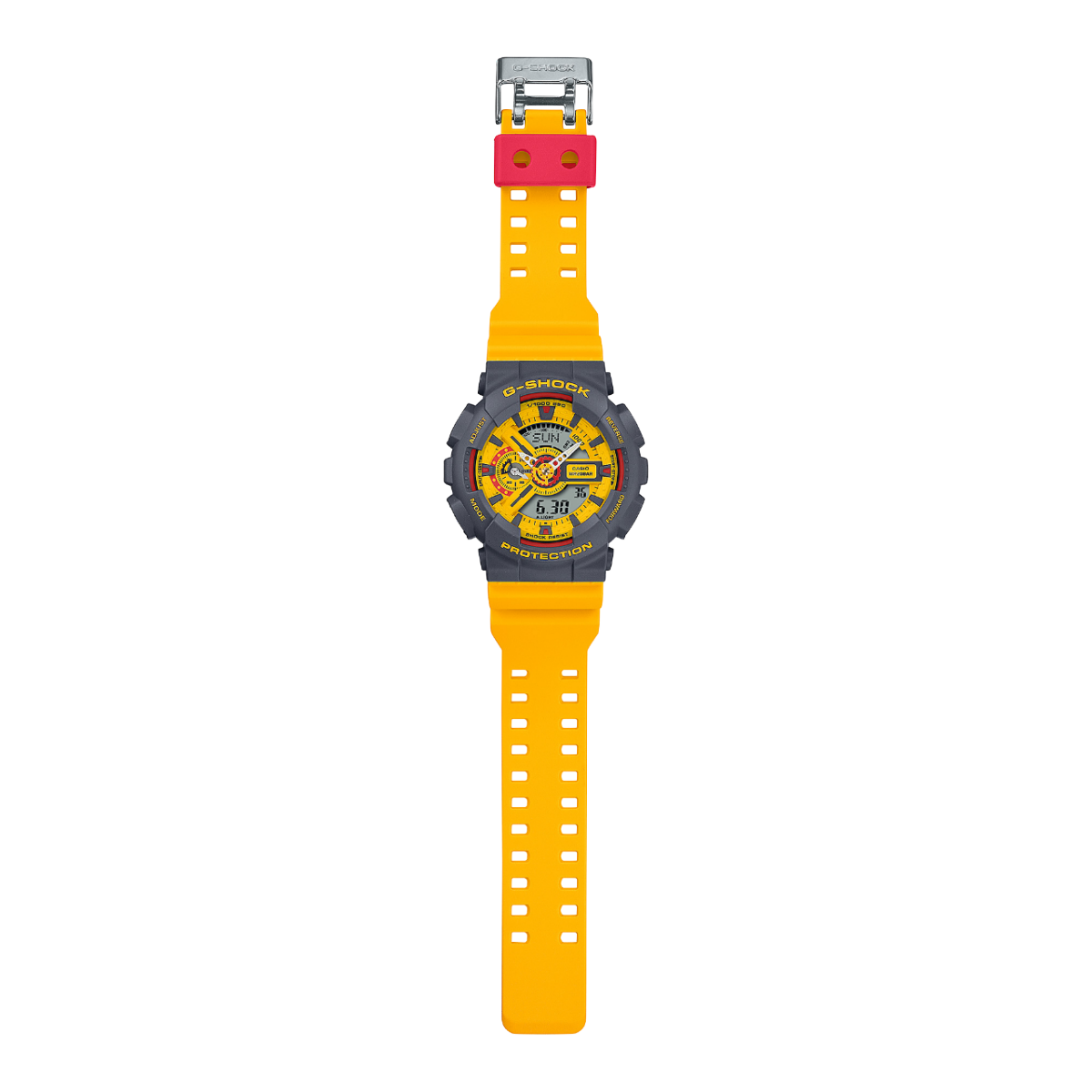 GA-110Y-9A, reloj amarillo